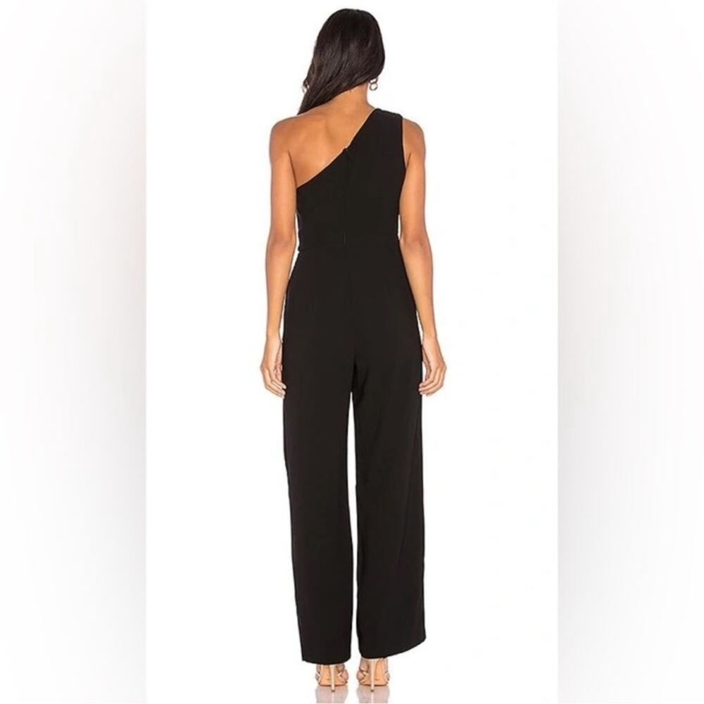 Bardot Black One-Shoulder Jumpsuit - Picture 2 of 5